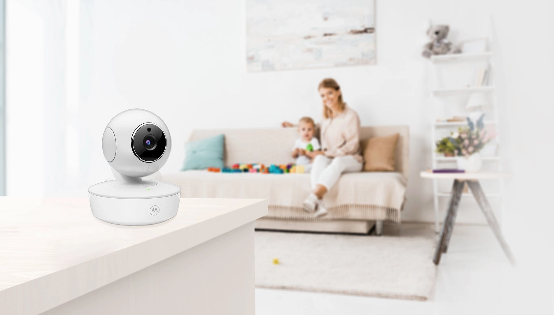 Motorola VM36XL 5" Motorized Pan/Tilt Video Baby Monitor