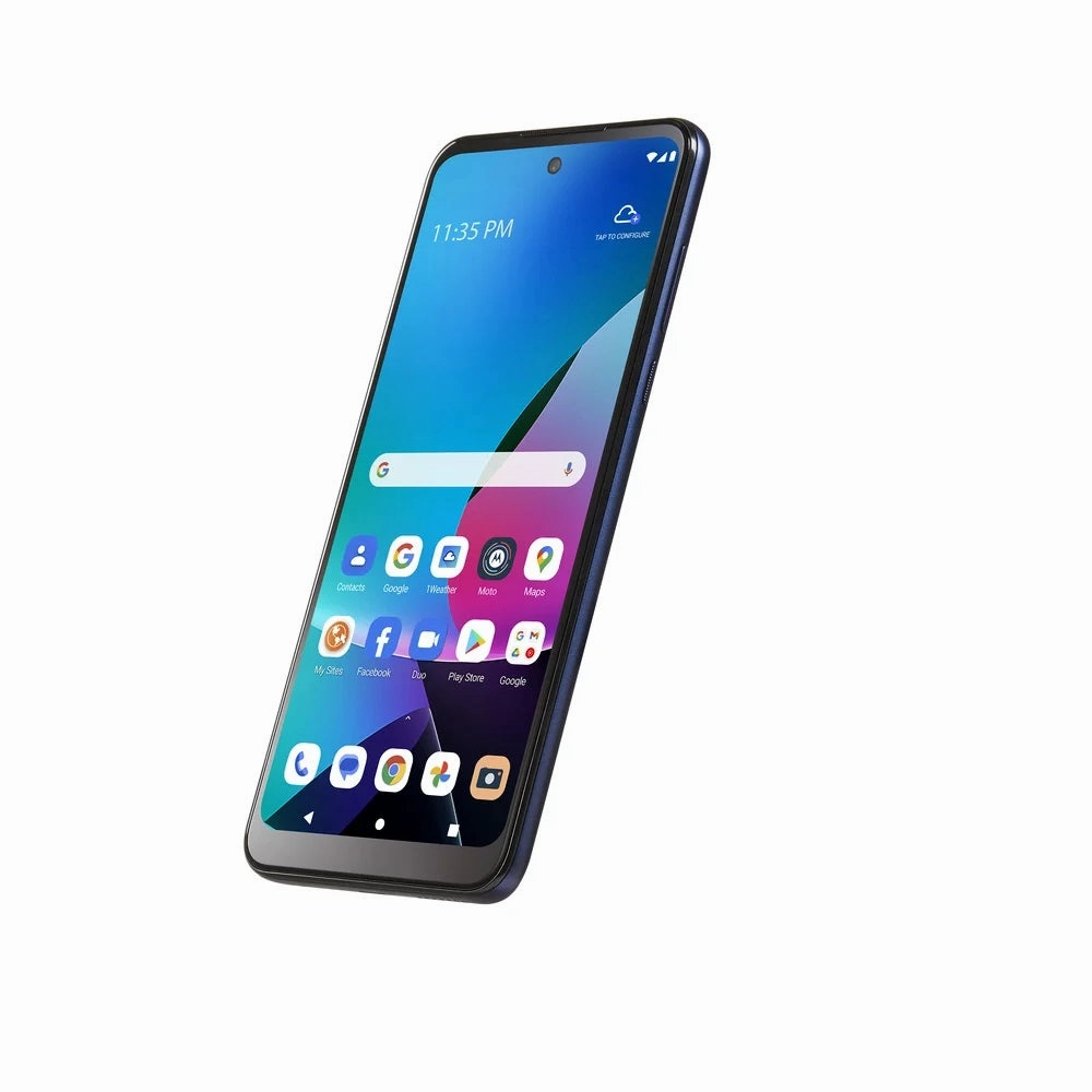 Motorola WFMMTXT2271DCPWP Moto G Play 32GB 3GB RAM 2023 WM Family Mobile Black 6.5" 16MP Android Smartphone