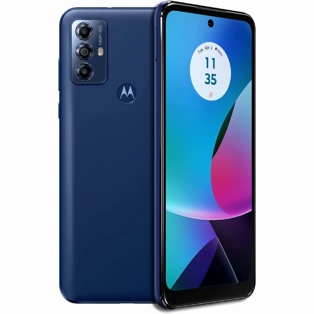 Motorola XT2271-5 Moto G Play 2023 6.5'' 3GB RAM 32GB Storage 4G LTE T-Mobile Android Phone, Blue