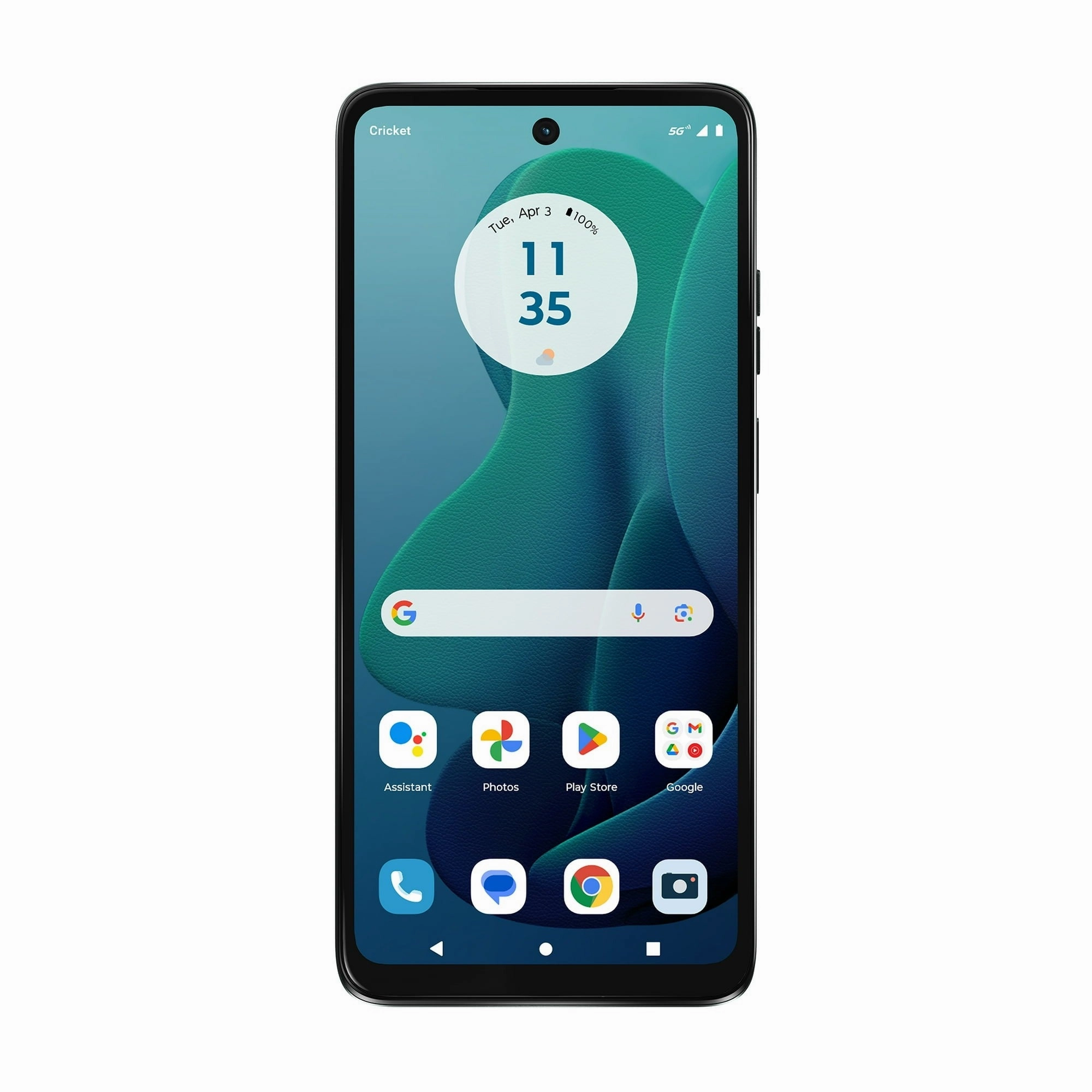 Motorola XT2417-2 4GB RAM 128GB ROM Cricket Wireless Android Prepaid Smartphone, Sage Green Cell Phone