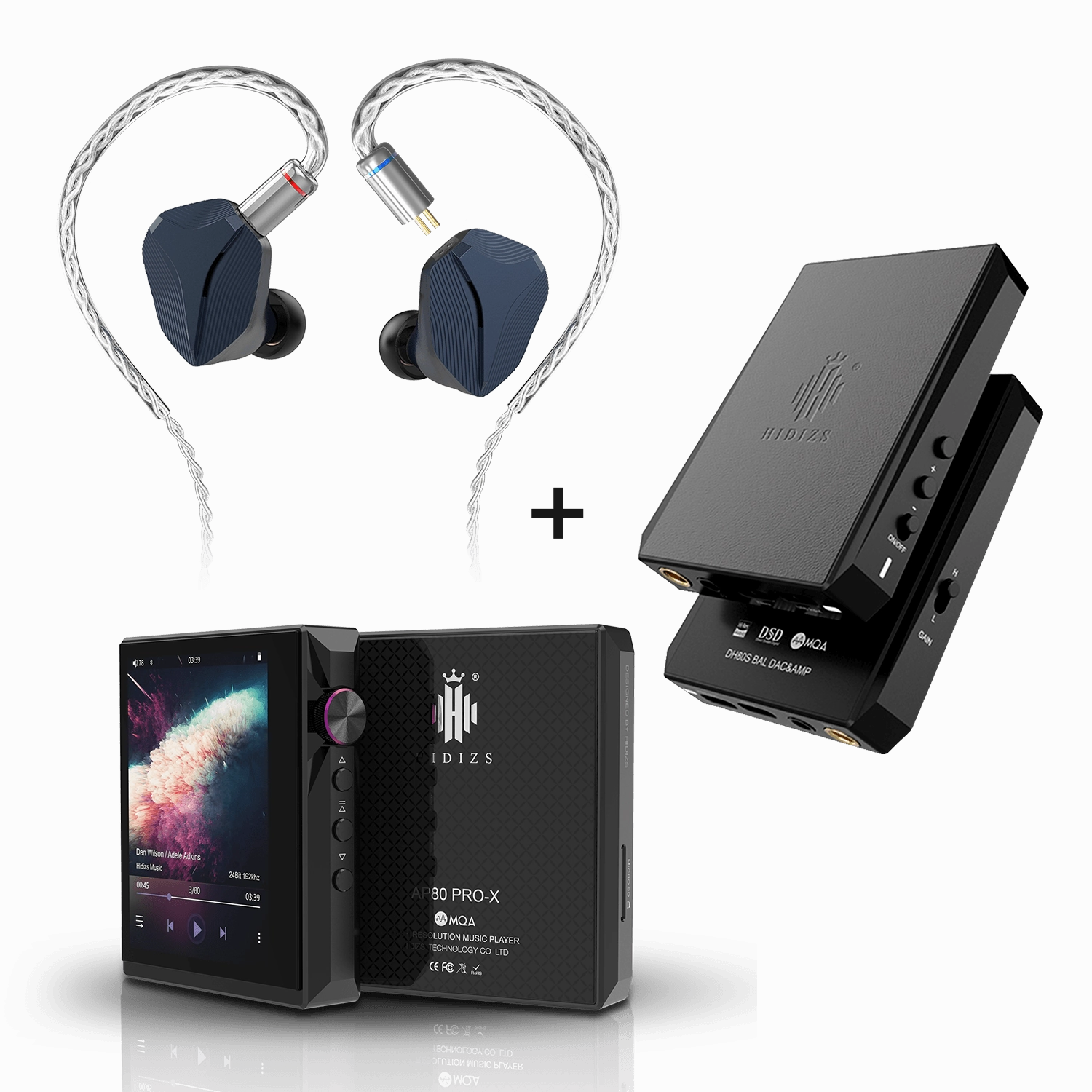 MP145   AP80 PRO-X   DH80S Bundle studio headphones, open back headphones