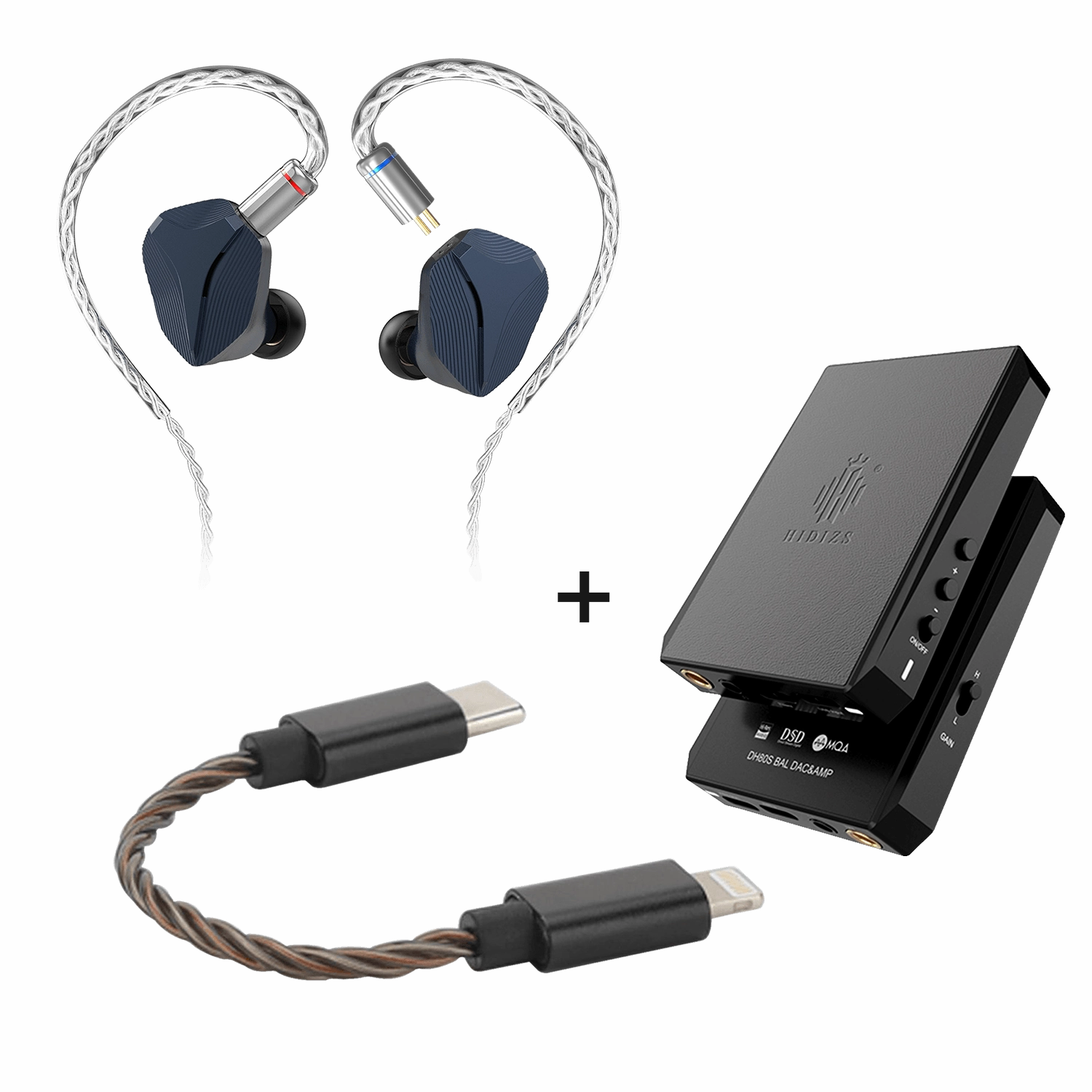 MP145   DH80S   LT02 Bundle studio headphones, open back headphones