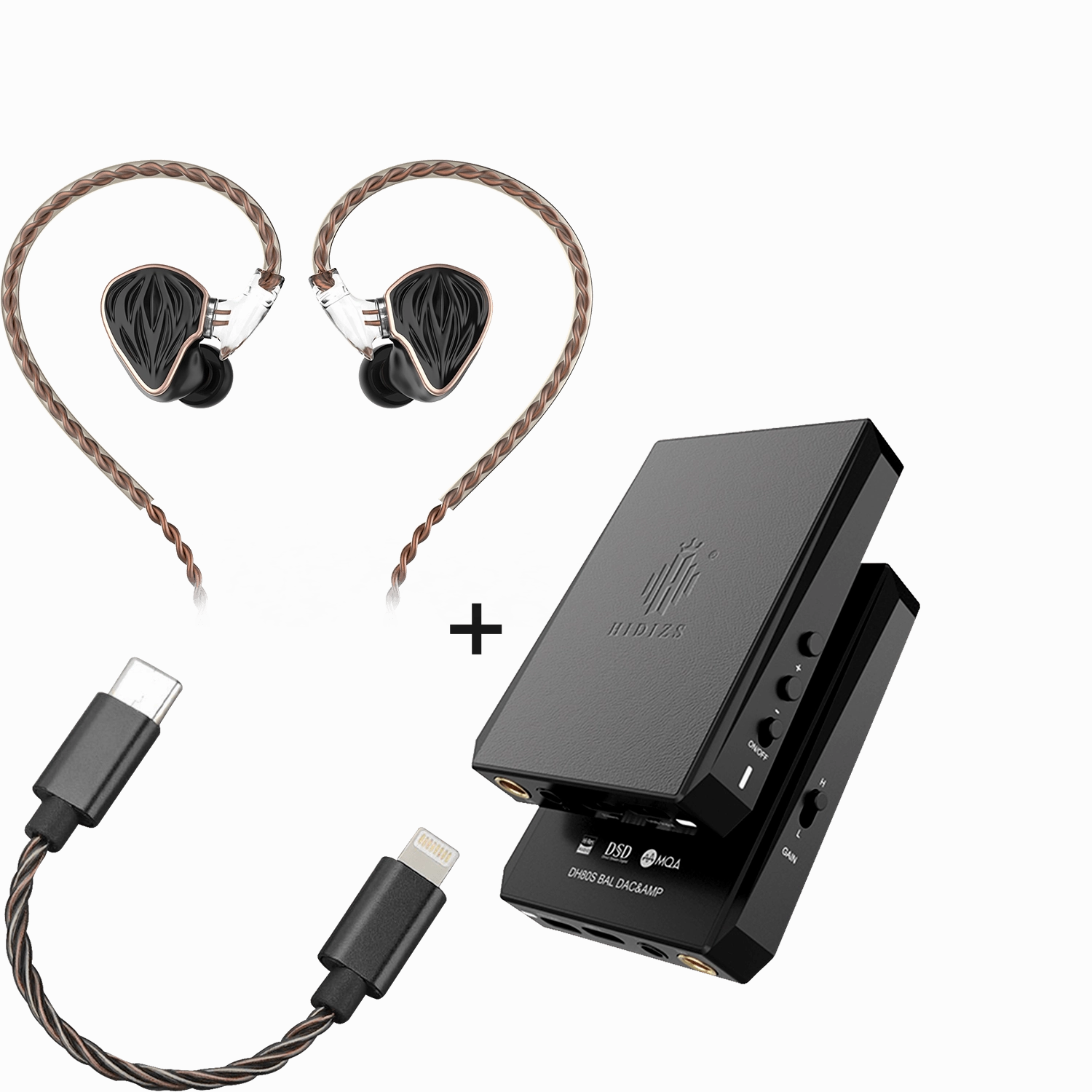 MS3   DH80S   LT02 Bundle studio headphones, open back headphones
