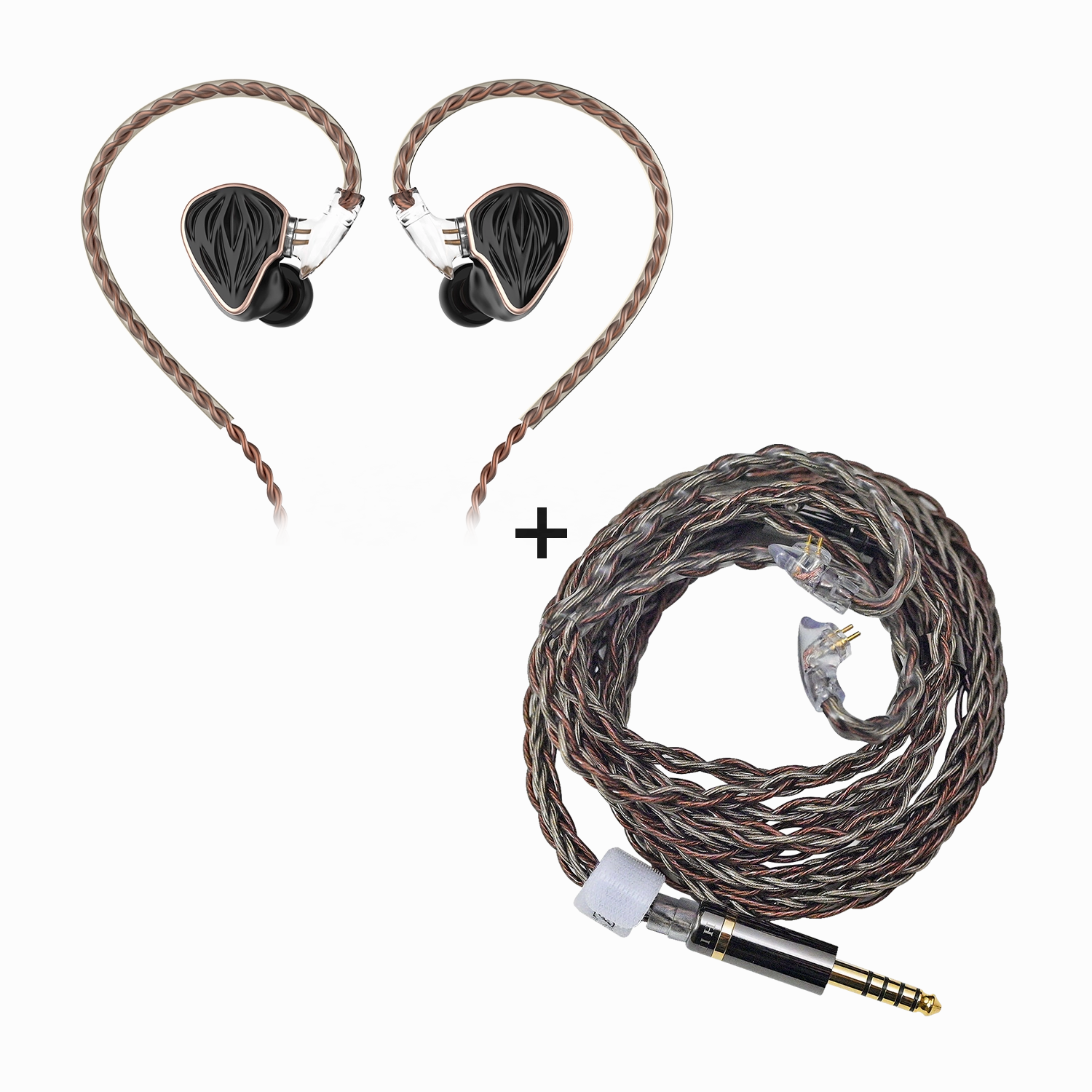 MS3   MS5-4.4-RC Bundle studio headphones, open back headphones