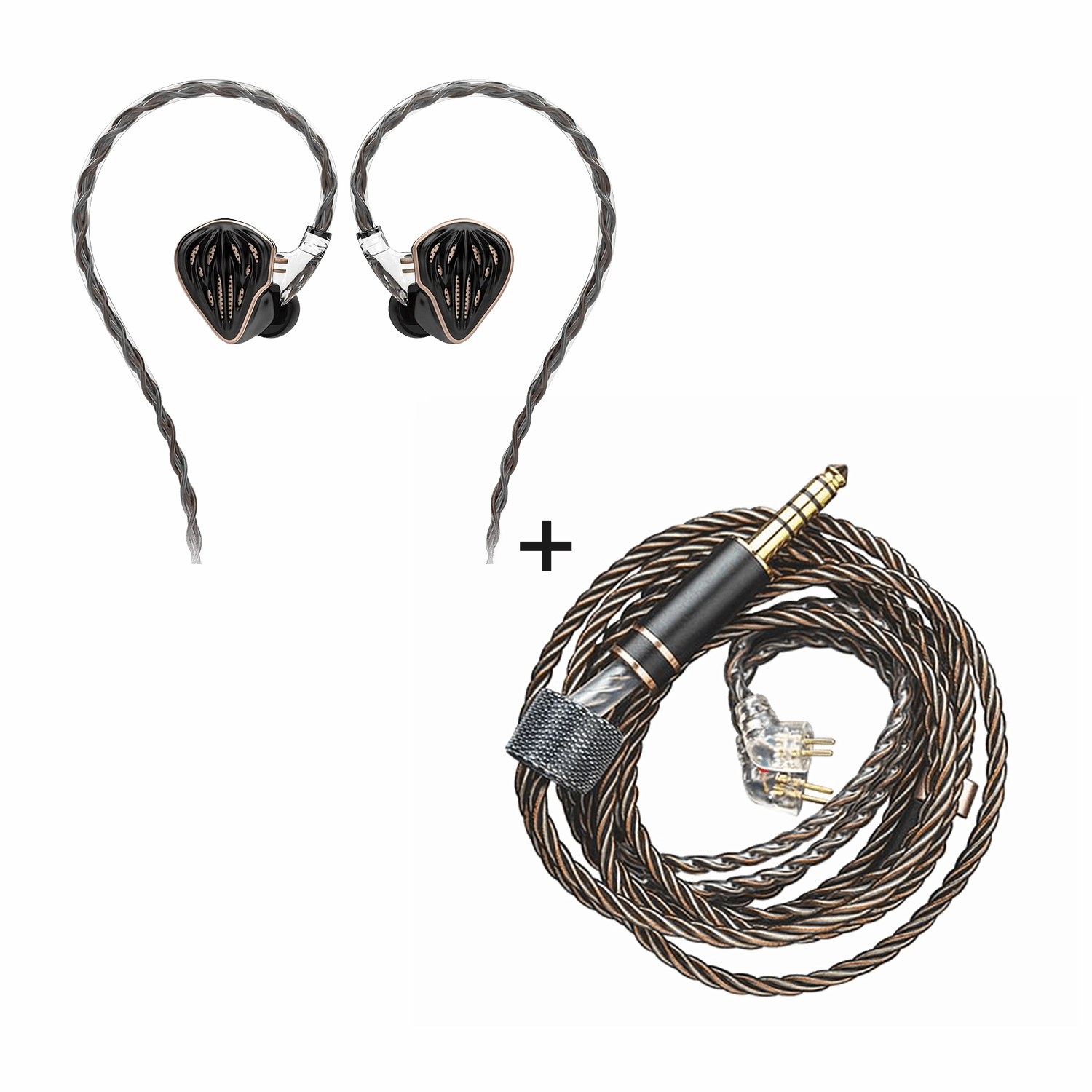 MS5   BL4.4A-RC Bundle studio headphones, open back headphones