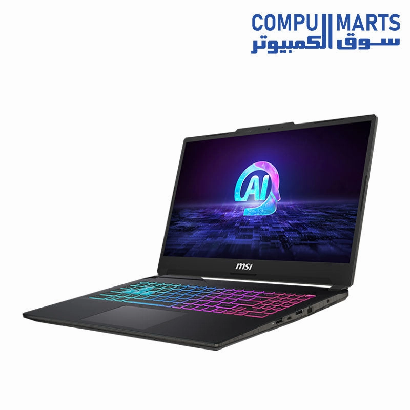 MSI CYBORG 15 AI A1VF Gaming Laptop, 15.6" FHD 144Hz IPS Display, Intel Core Ultra 7 155H, 16GB DDR5 RAM, 512GB SSD, NVIDIA RTX 4060 8GB, Backlit RGB Win 11 Home