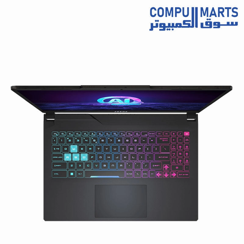 MSI CYBORG 15 AI A1VF Gaming Laptop, 15.6" FHD 144Hz IPS Display, Intel Core Ultra 7 155H, 16GB DDR5 RAM, 512GB SSD, NVIDIA RTX 4060 8GB, Backlit RGB Win 11 Home