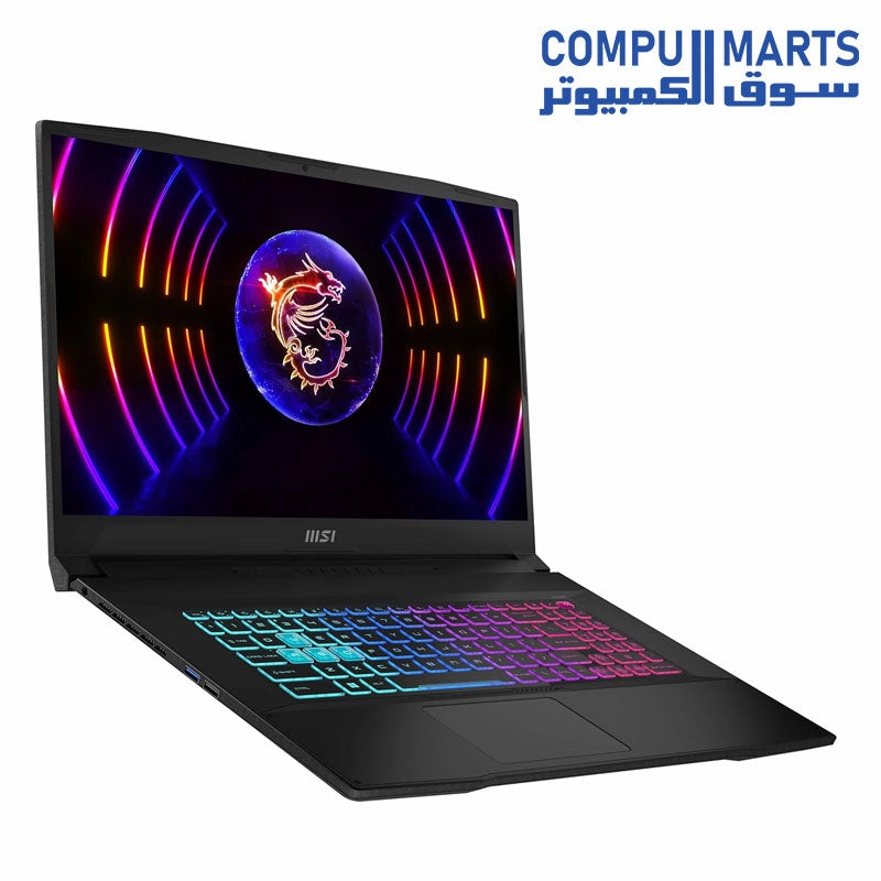 MSI Katana 17 B13V Gaming Laptop Intel i9-13900H, GeForce RTX 4070 8GB, 17.3" 144Hz FHD Display, 16GB DDR5 8GB*2, 512GB NVMe PCIe SSD, Win11, Black 9S7-17L541-1205