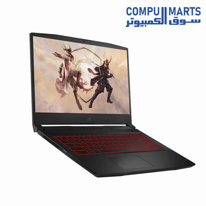 MSI KATANA GF66 11UE- Gaming Laptop- CORE i7 11800H, Ram 16GB, 1TB SSD, RTX 3060 6GB, 15.6-inch 144Hz, Win11