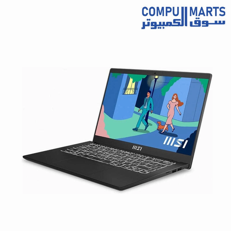 MSI Modern 14 C12MO -INTEL CORE i5-1215U - DDR4 8GB (3200MHz) -Intel Iris Xe Graphics-14" FHD IPS -512 GB SSD