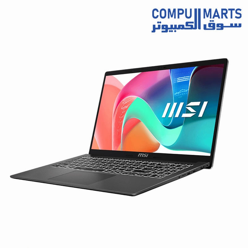 MSI Modern 15 F13MG Laptop - Intel Core i5-1335U - 8GB DDR4 3200MHz - 512GB SSD - Intel Iris Xe Graphics - 15.6 FHD 1920x1080 IPS