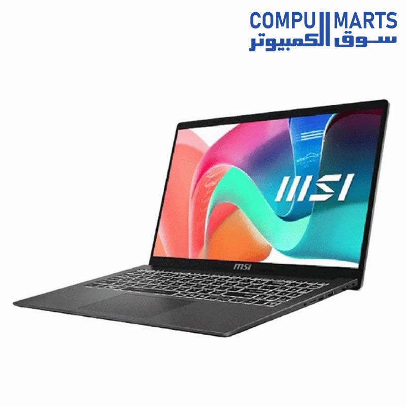 MSI Modern 15 F13MG Raptor Lake i3-1315U  8GB DDR4 512GB SSD GEN 4 (Intel UHD Graphics)PlatinumGray