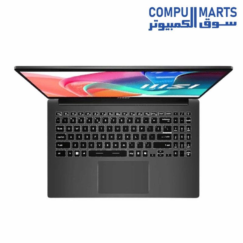 MSI Modern 15 F13MG Raptor Lake i3-1315U  8GB DDR4 512GB SSD GEN 4 (Intel UHD Graphics)PlatinumGray