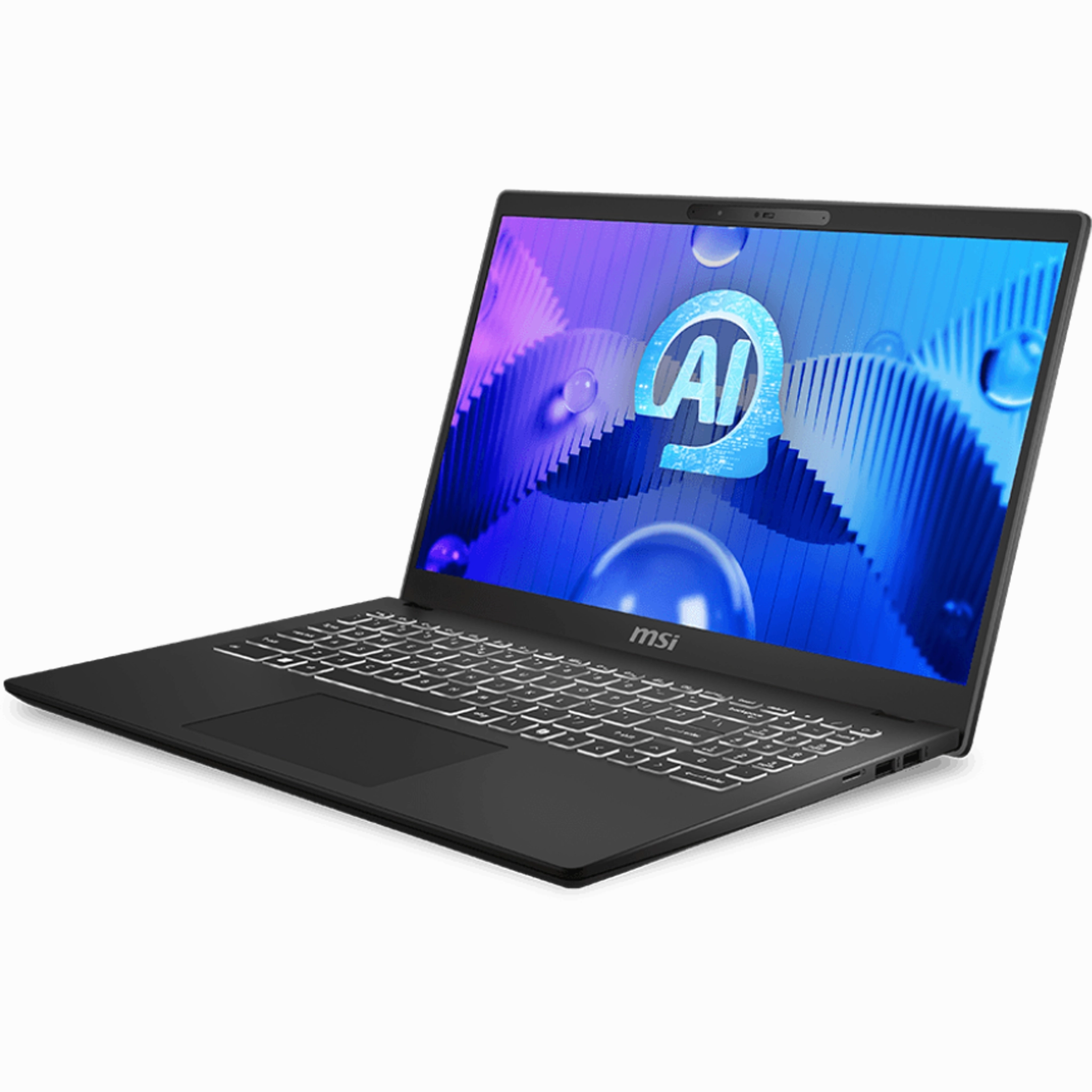 MSI Modern 15 H AI C1MG-057US Ultra Thin and Light Professional Laptop