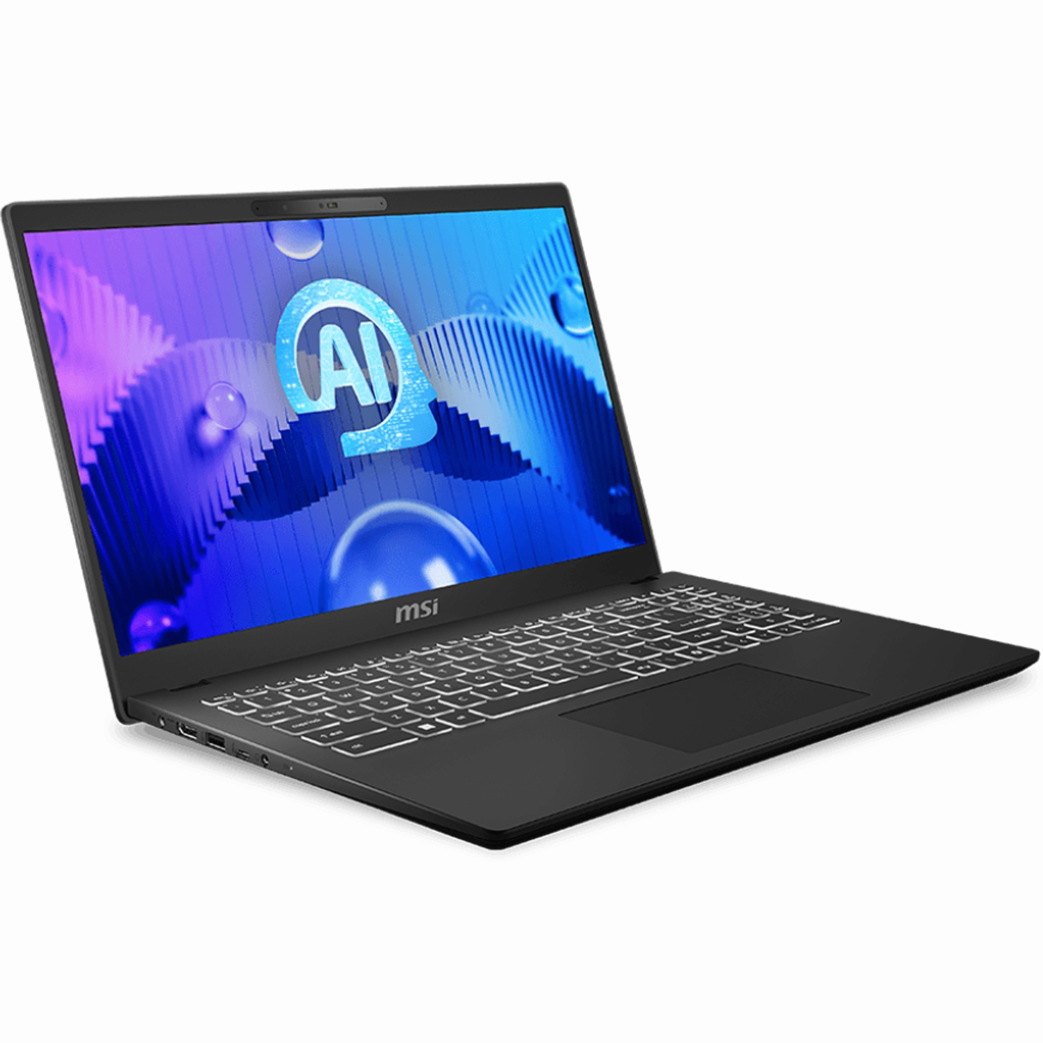 MSI Modern 15 H AI C1MG-057US Ultra Thin and Light Professional Laptop