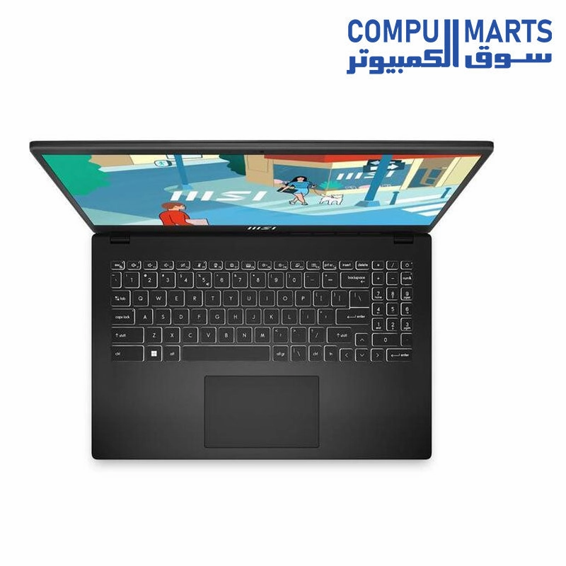 MSI Modern 15H B13M intel CORE i7 -13620H -8GB DDR4 - 512GB NVMe SSD intel Iris Xe Graphics - 15.6 INCH