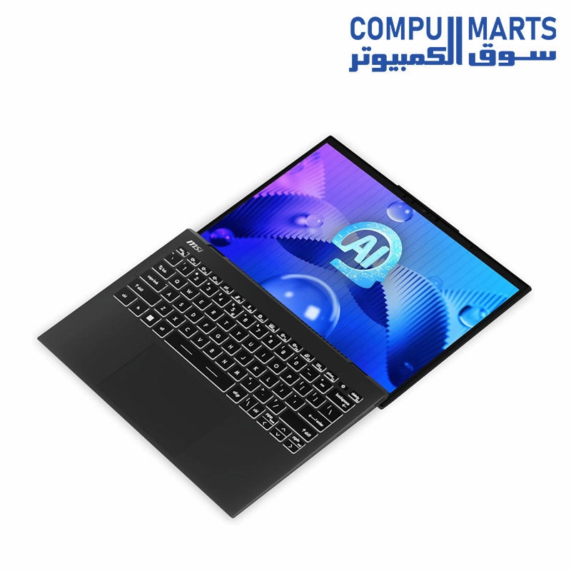 MSI Prestige 13 AI Evo A1MG Intel Core Ultra 7 155H -16GB DDR5 RAM 512GB NVMe SSD13.3" UHD  OLED Display