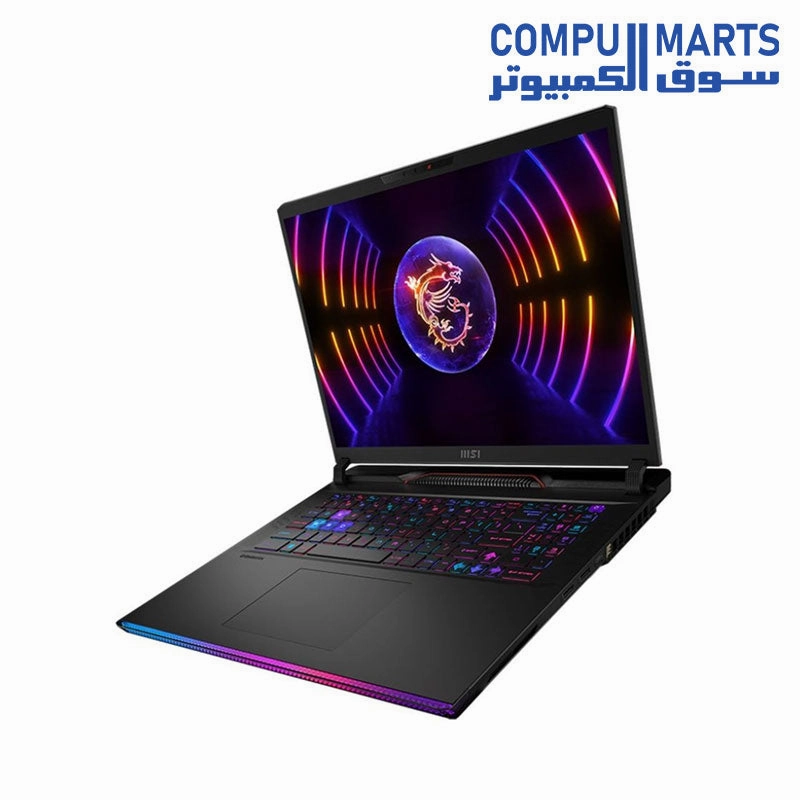 MSI RAIDER GE78 HX 14VIG Gaming (2024) Laptop  14th Gen / Intel Core i9-14900HX / 17 inch QHD  / 2TB SSD / 32GB RAM / 16GB NVIDIA GeForce RTX 4090 / Win 11 Home   Titan Gaming Backpack