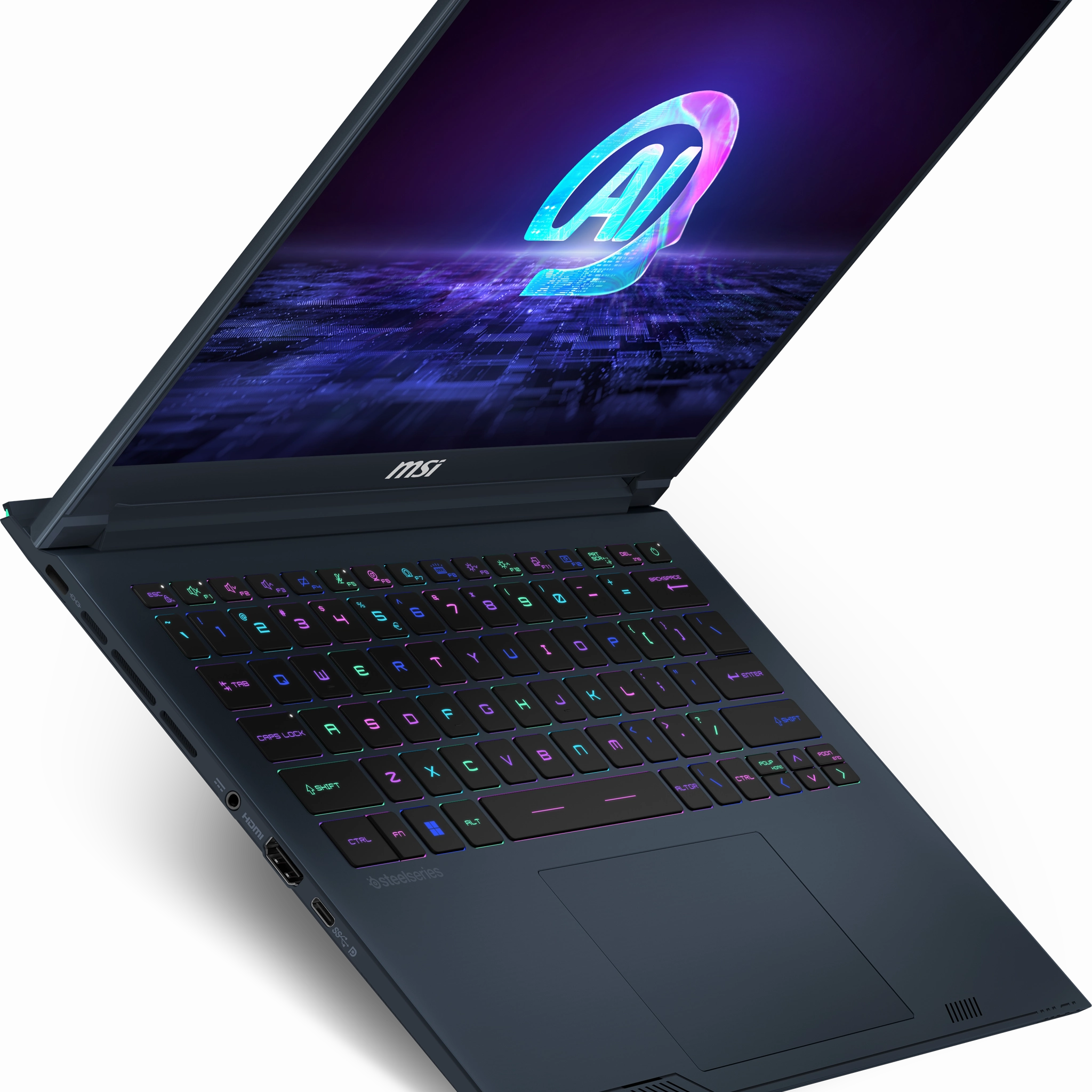 MSI Stealth 14 AI Studio A1VEG-090US Ultra Thin and Light Gaming Laptop