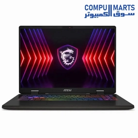 MSI Sword 17 HX B14VGKG Gaming Laptop Intel Core I7-14650HX 16GB Ram  1TB SSD Nvidia GeForce RTX 4070 8GB 17" Inch QHD WIN 11  Cosmos Gray desktop,motherboard