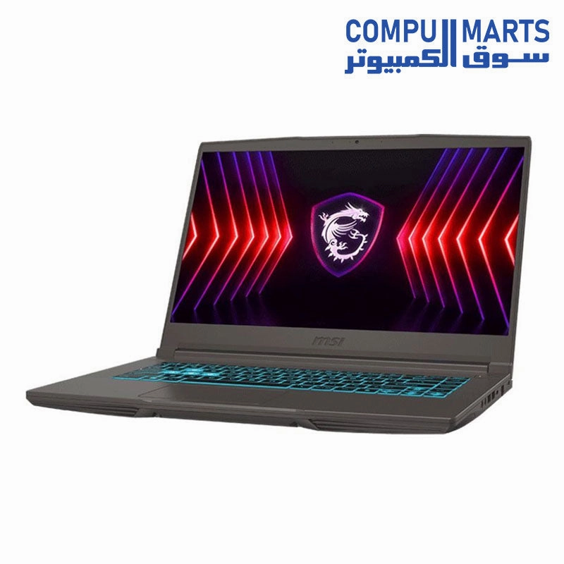 MSI Thin 15 B13VE Laptop - Intel Core i7-13620H - 16GB - 512GB SSD - NVIDIA GeForce RTX 4050 6GB - 15.6" FHD 144HZ - Gray