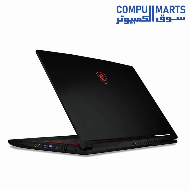 MSI Thin GF63 12UC-835XAE, Intel Core i7-12650H, RAM 16GB, 512GB SSD NVMe, RTX 3050 4GB, 15.6 FHD IPS 144Hz, Black   M88 MOUSE