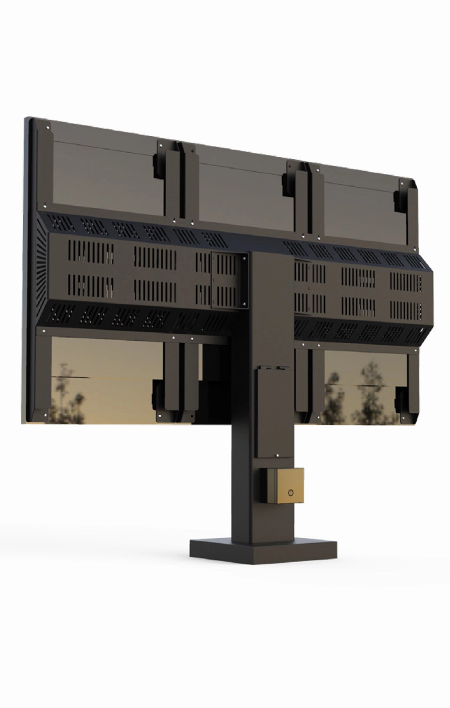 Mustang Professional  Kiosk  Triple Menu Board