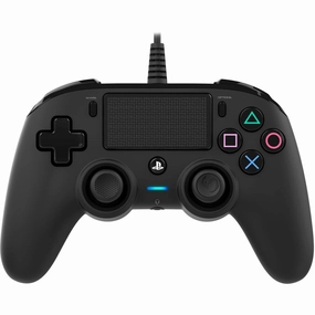 Nacon Wired Compact Controller For PlayStation 4 - Black