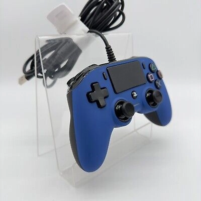 Nacon Wired Compact Controller For PlayStation 4 - Blue