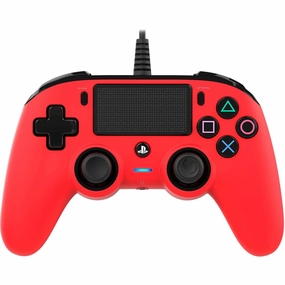 Nacon Wired Compact Controller For PlayStation 4 - Red
