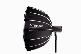 Nanlite Parabolic softbox of Forza 60 camera