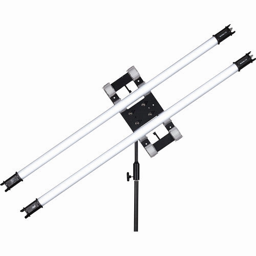 NANLITE T12 holder for 2 tubes w/ Gooseneck