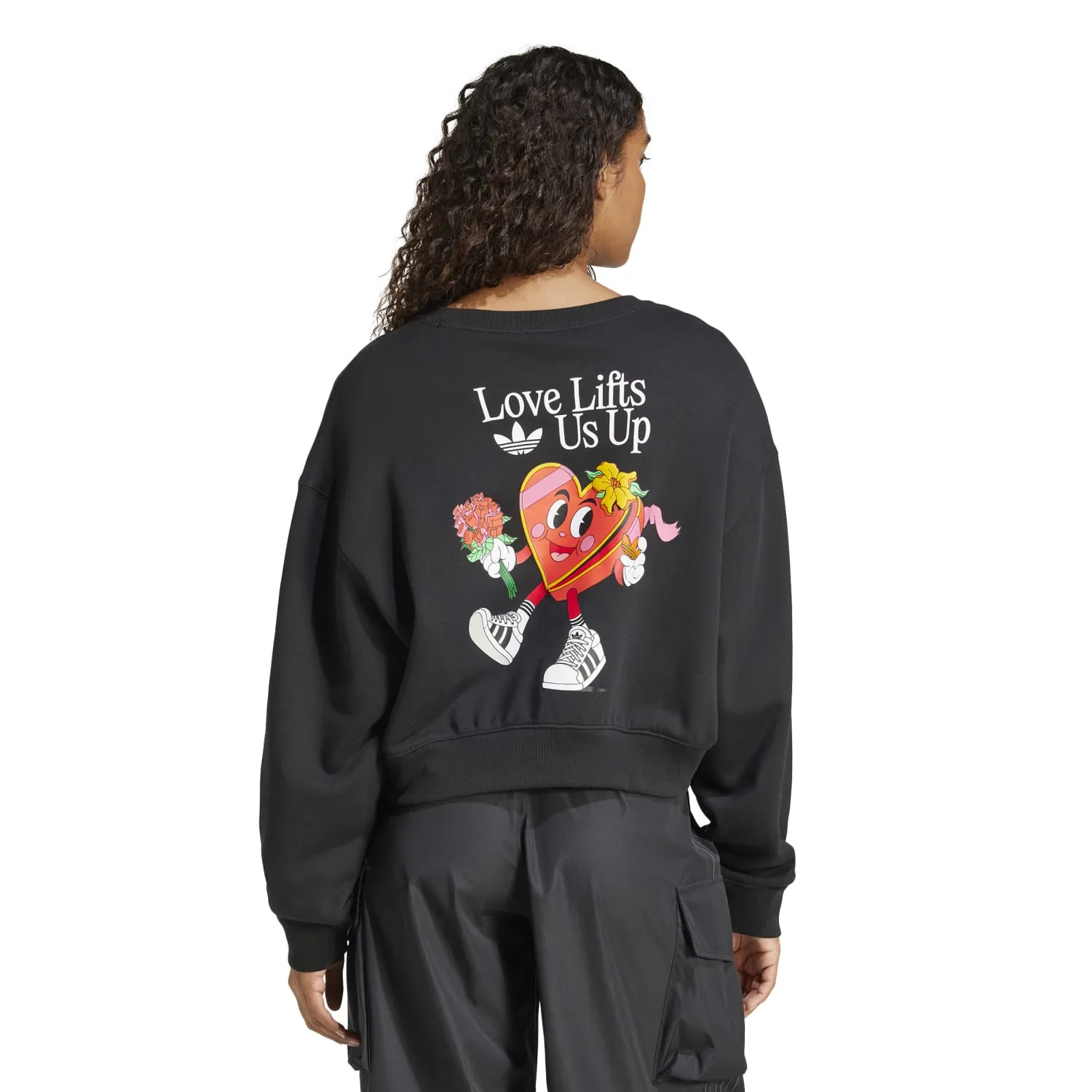 Nelson Crew Sweatshirt - Womens Clothing_Adidas