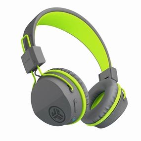 Neon Wireless On-Ear Headphones Green bass headphones, foldable headphones