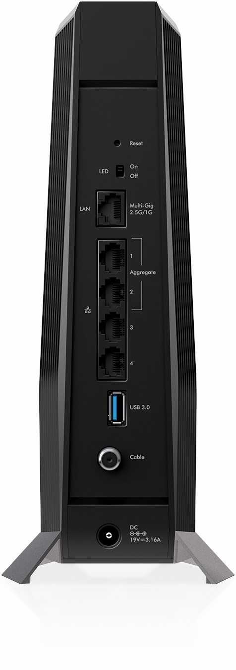 Netgear Nighthawk AX8/8-Stream WiFi 6 Cable Modem Router