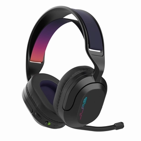 NightfallWireless Gaming Headset Black bass headphones, foldable headphones