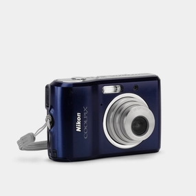 Nikon Coolpix L18 Blue Point and Shoot Digital Camera canon