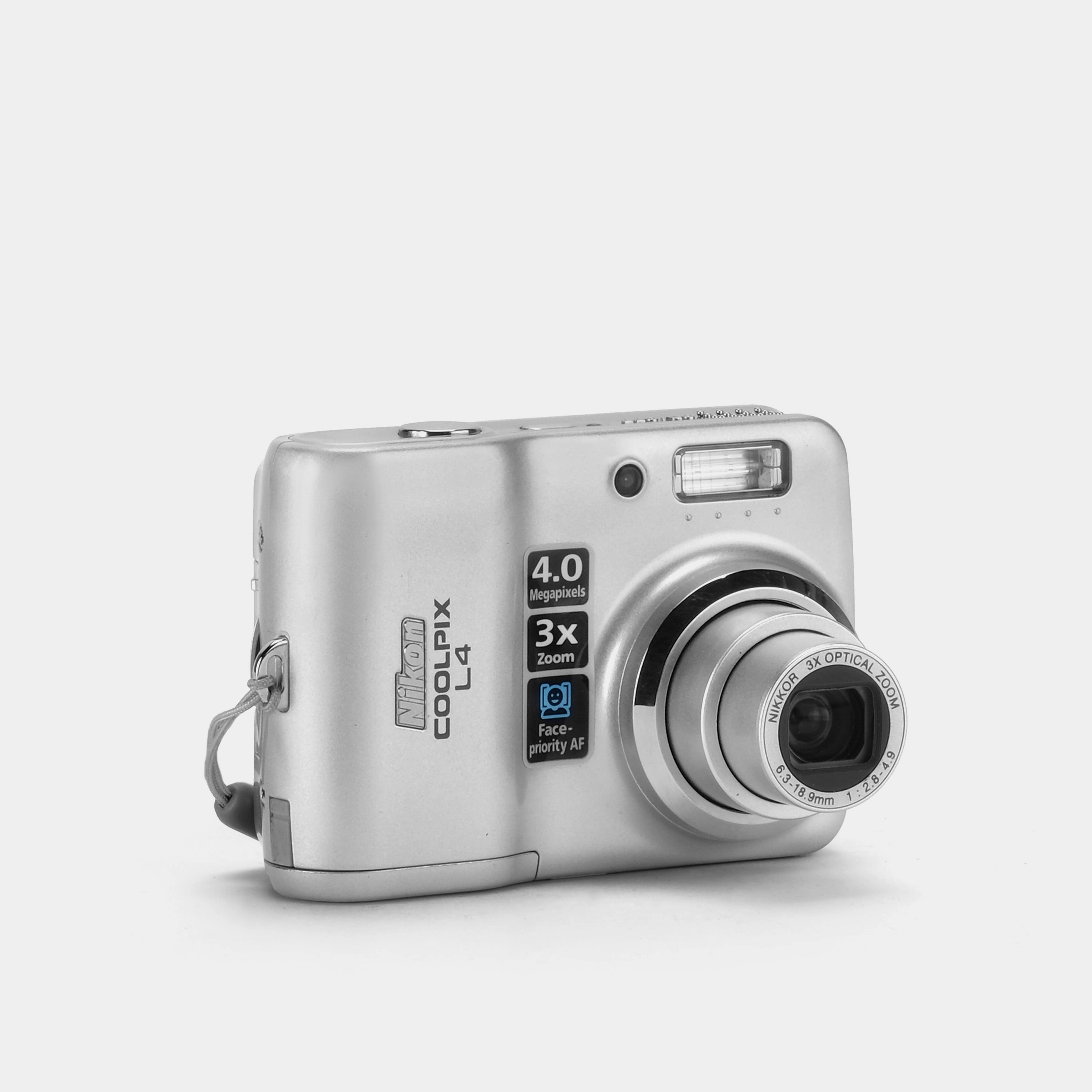 Nikon Coolpix L4 Point and Shoot Digital Camera canon