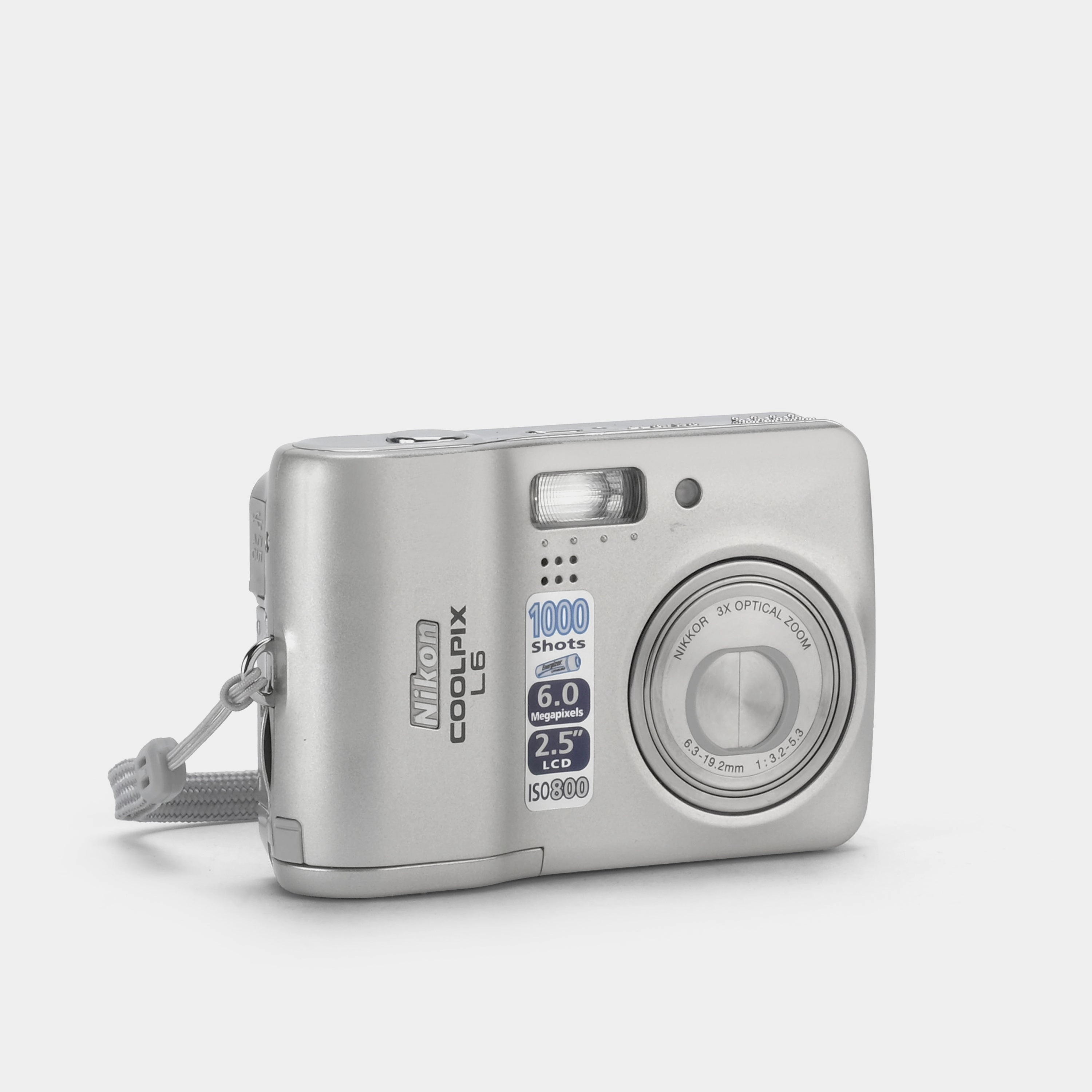 Nikon Coolpix L6 Point and Shoot Digital Camera