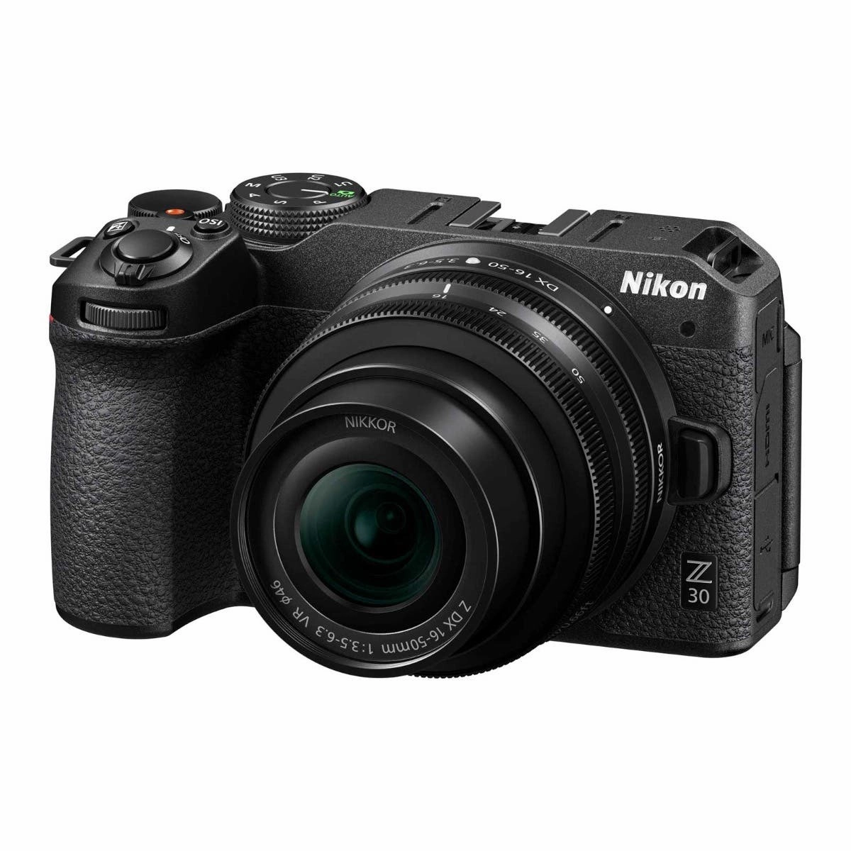 Nikon Z30 Mirrorless Camera Body with NIKKOR Z DX 16-50mm f/3.5-6.3 VR Lens Kit