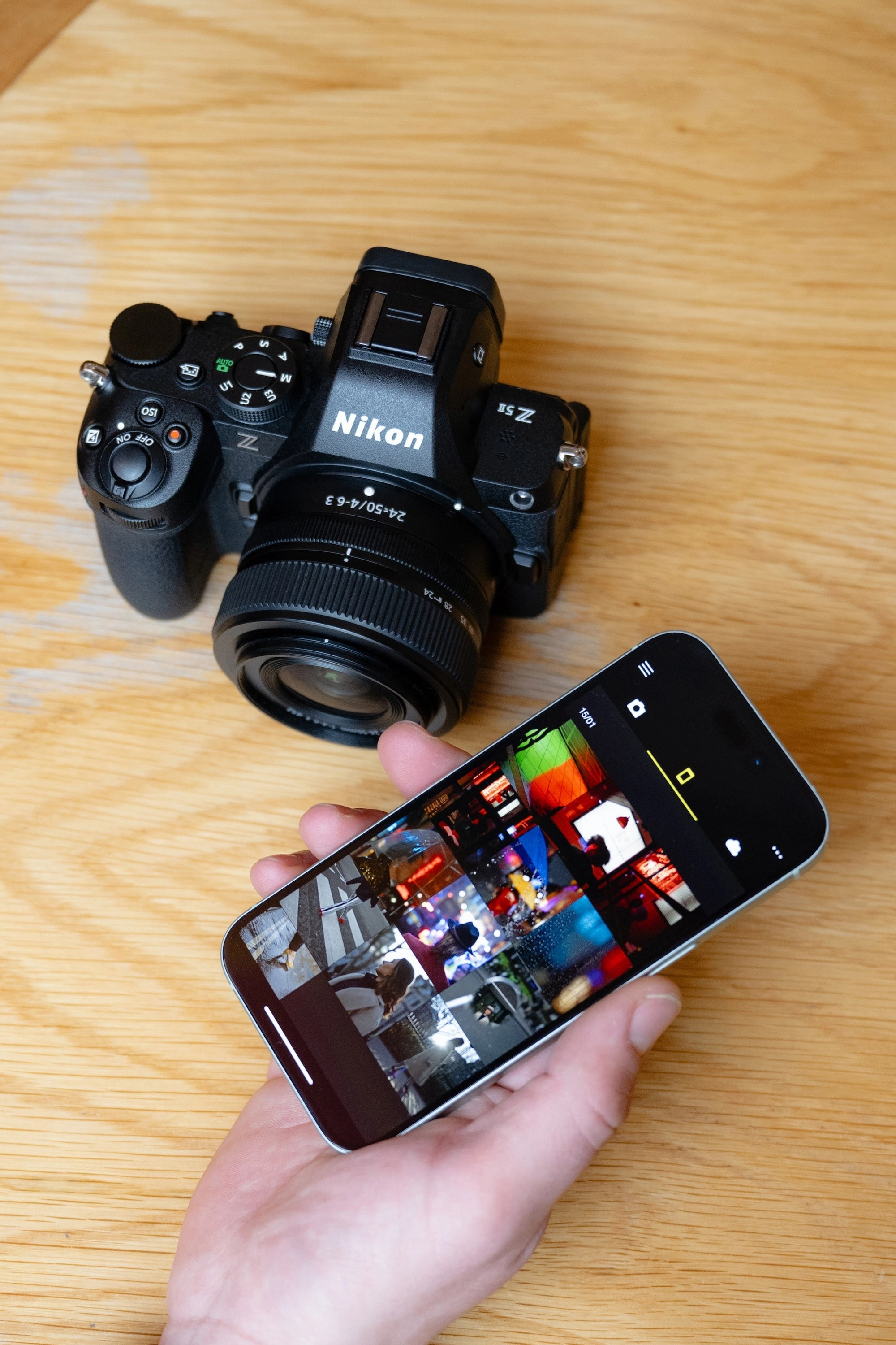 Nikon Z5 II Mirrorless Camera with 24-50mm f/4-6.3 Lens
