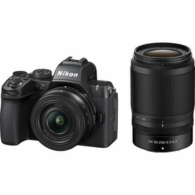 Nikon Z 50 II Mirrorless Camera with Nikkor Z DX 16-50mm & 50-250mm Lens Kit portrait photography