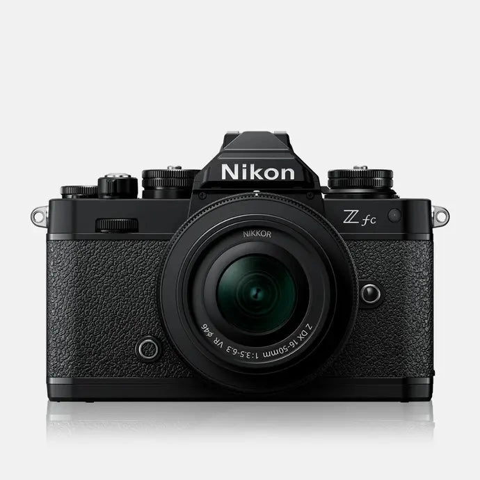 Nikon Z fc Black with NIKKOR Z DX 16-50mm VR Lens portrait photography