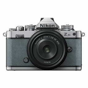 Nikon Z fc Body Chalk Blue   Nikkor Z 28mm f/2.8 (SE) Lens Kit portrait photography