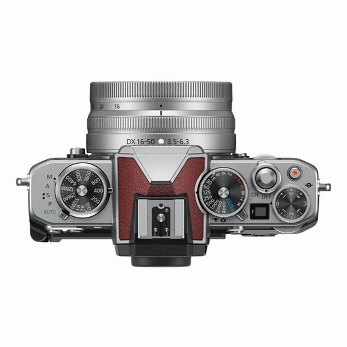 Nikon Z fc Body Crimson Red   Z DX 16-50mm f/3.5-6.3 VR SL   50-250mm f/4.5-6.3 VR Kit