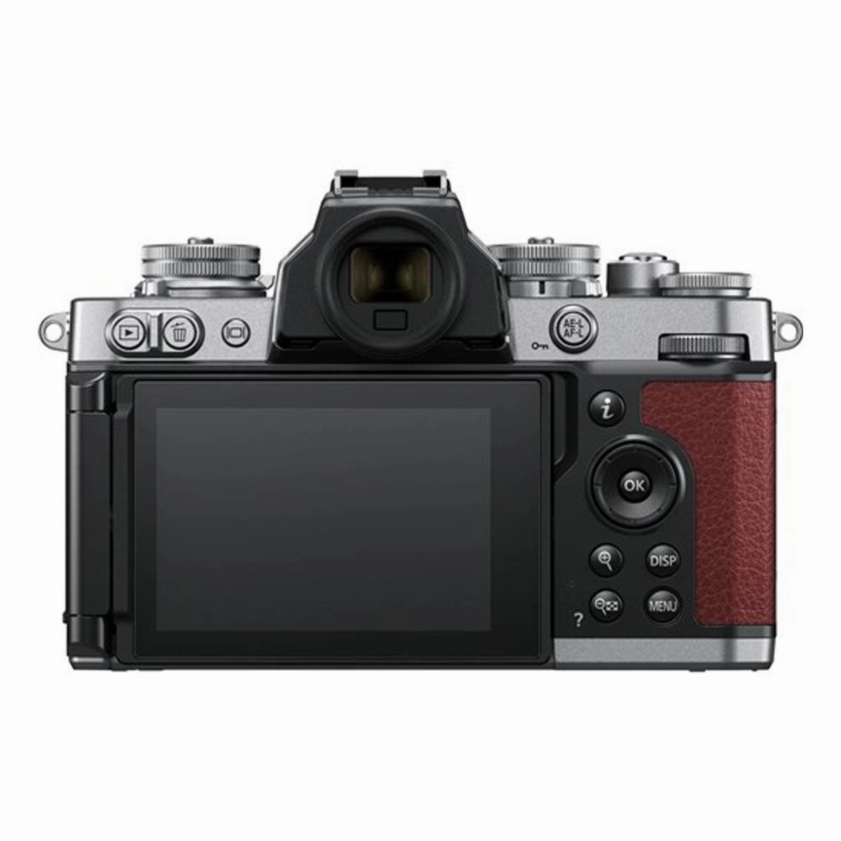 Nikon Z fc Body Crimson Red   Z DX 16-50mm f/3.5-6.3 VR SL   50-250mm f/4.5-6.3 VR Kit