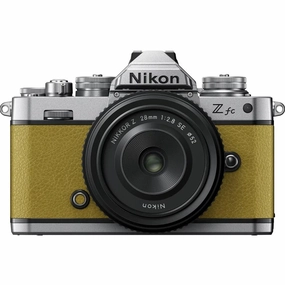 Nikon Z fc Body Mustard Yellow Nikkor Z 28mm f/2.8 (SE) Lens Kit portrait photography