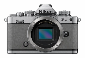 Nikon Z fc Mirrorless Camera (Natural Grey) portrait photography