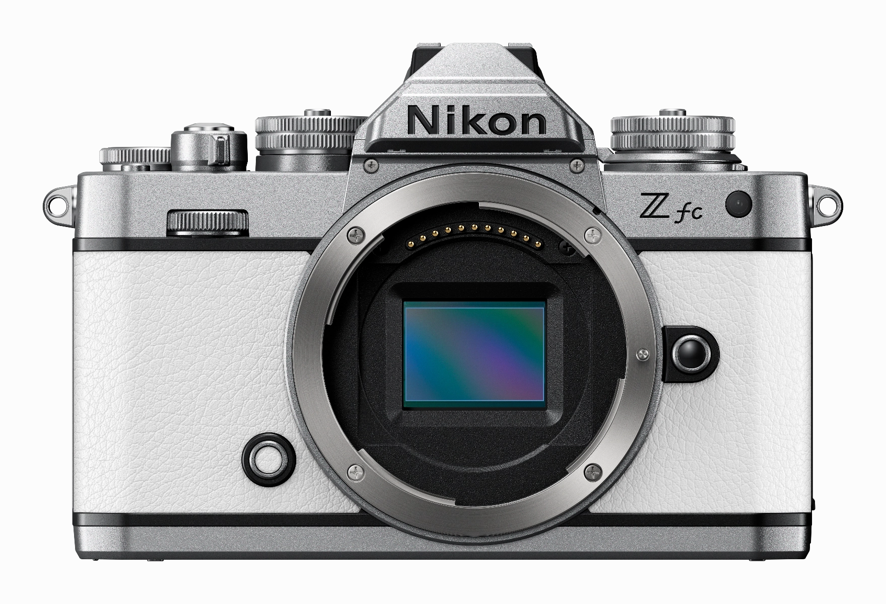 Nikon Z fc Mirrorless Camera (White) portrait photography