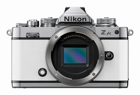 Nikon Z fc Mirrorless Camera (White) portrait photography